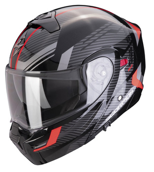 SCORPION KASK EXO-930 EVO SIKON BK-SILVER-RED M