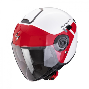 SCORPION KASK EXO-CITY II MALL WHITE-RED S