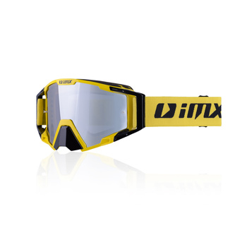 GOGLE IMX SAND YELLOW/BLACK - SZYBA SILVER IRIDIUM + CLEAR (2 SZYBY W ZESTAWIE)